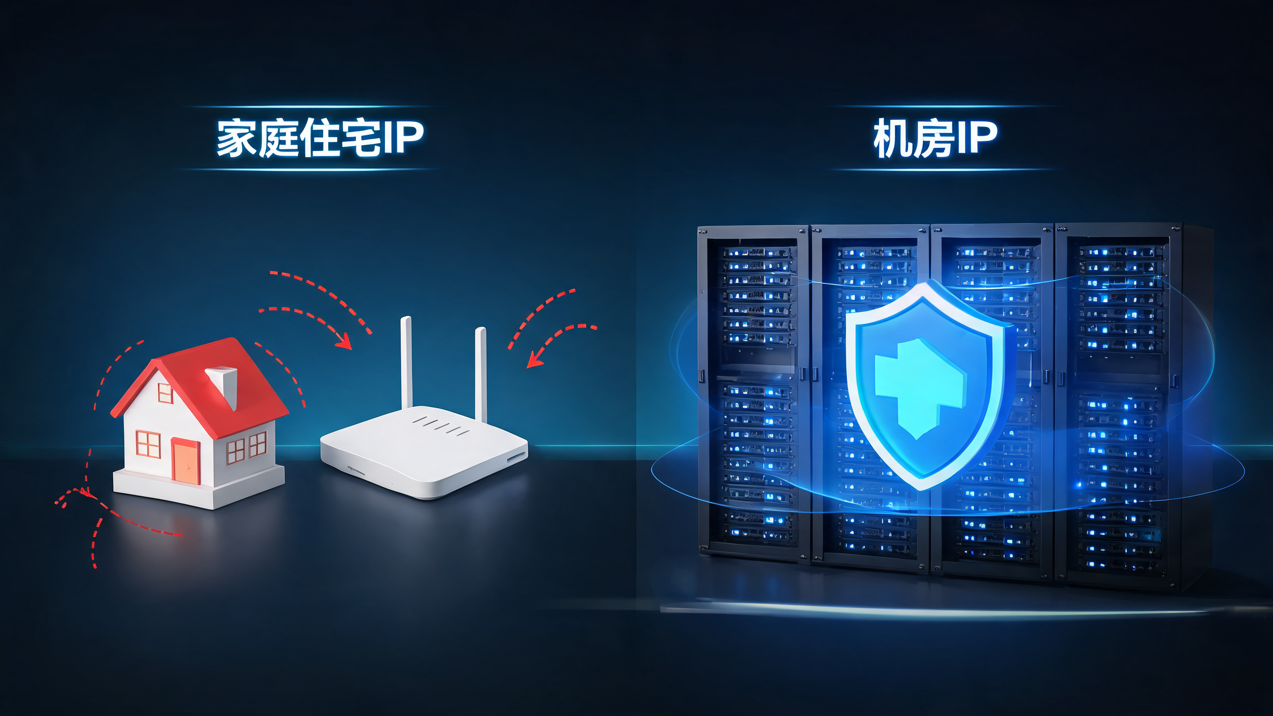 家庭住宅IP和机房IP哪个更安全?配图